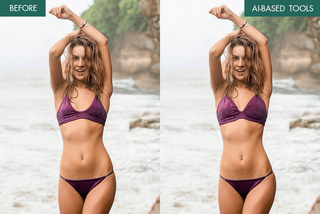 smart curves breast editing