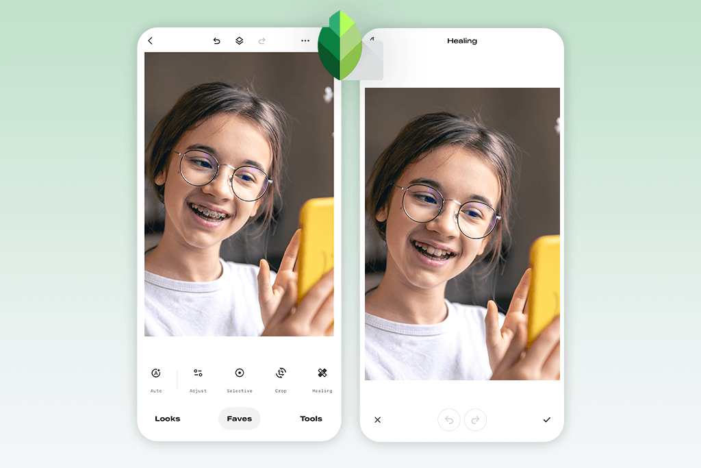 snapseed no braces filter