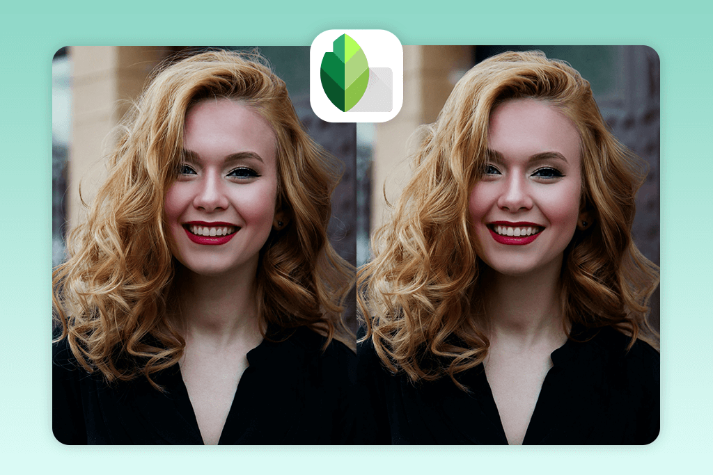 snapseed stray hair app