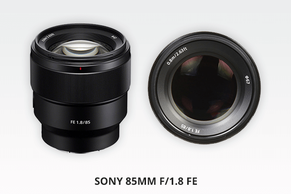 sony 85mm f/1.8 fe lens portrait photography image