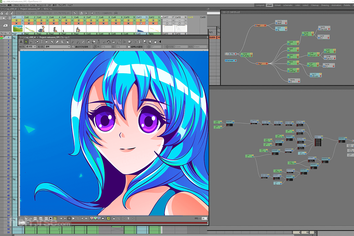 toonz animation software for anime
