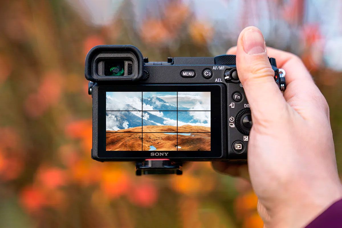 travel photography and rule of thirds on camera