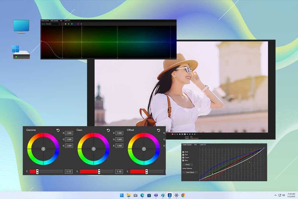 vegas pro software for color grading