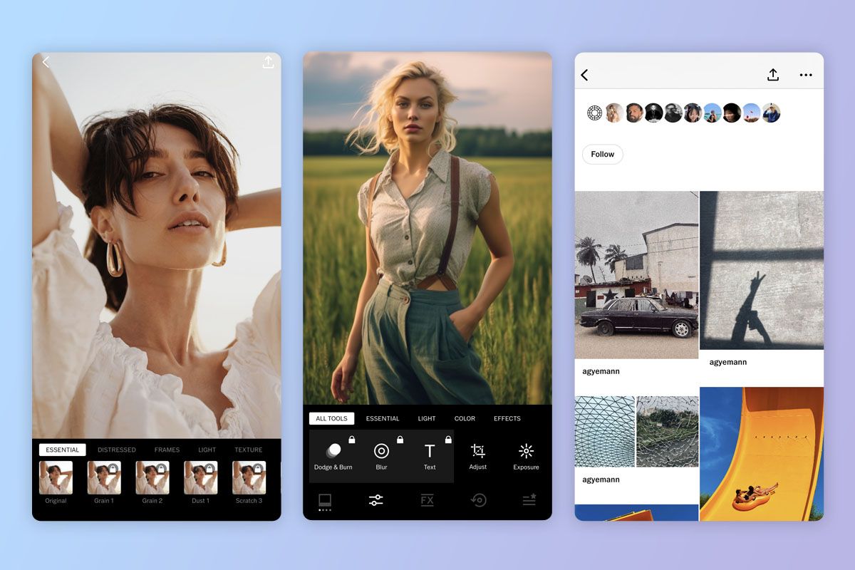 instagram photo editing vsco