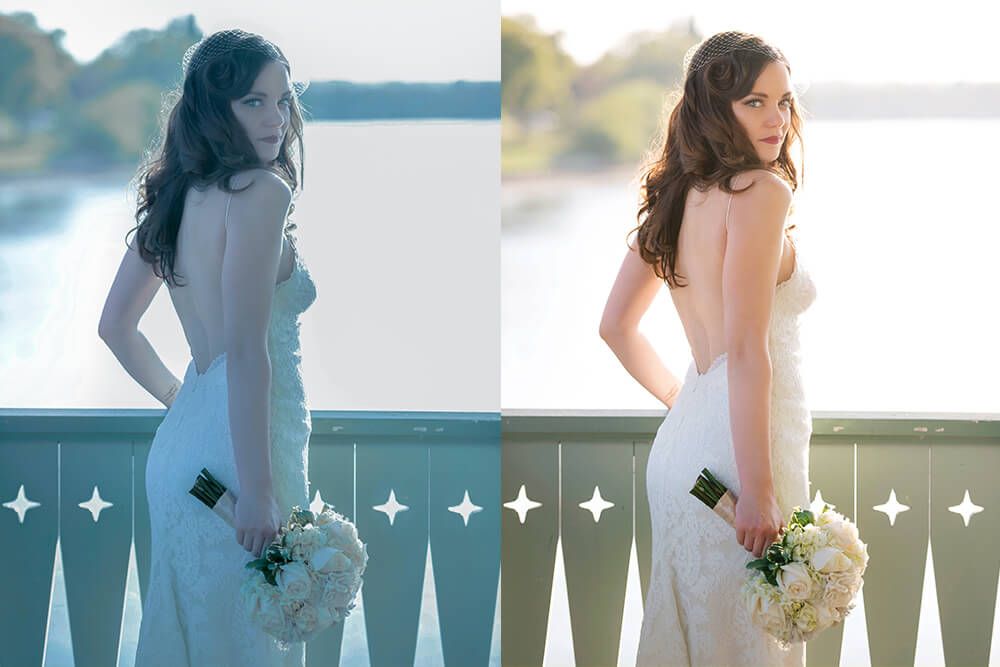 wedding photo editing Service color correction