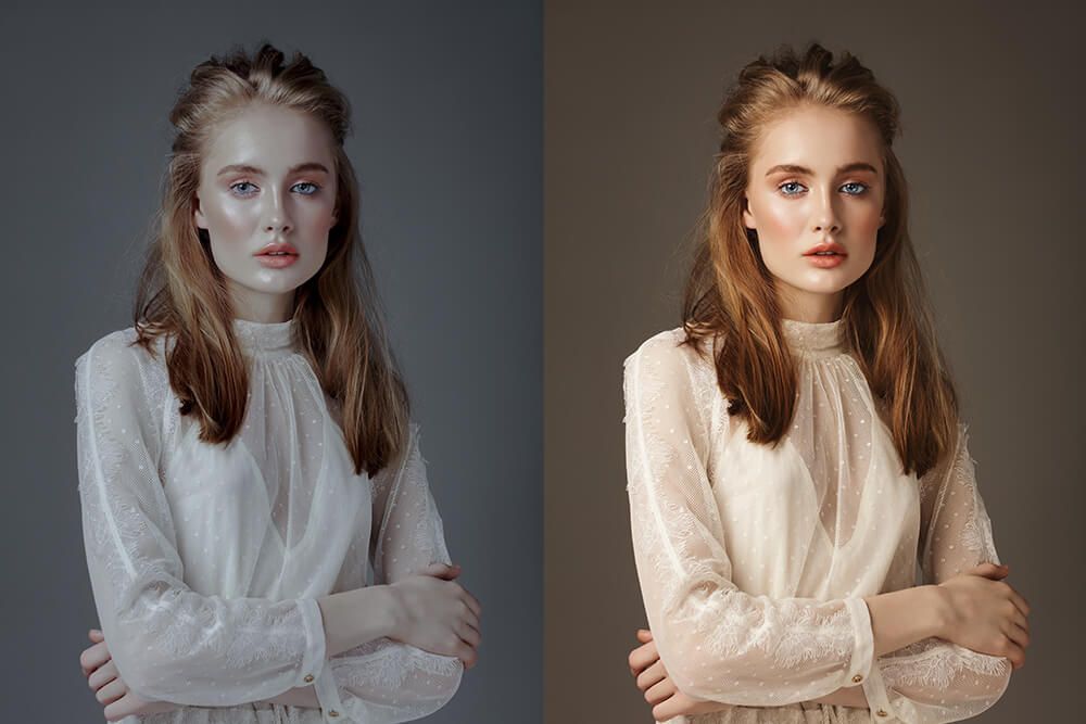 wedding photography edit Services Skin tone retouching