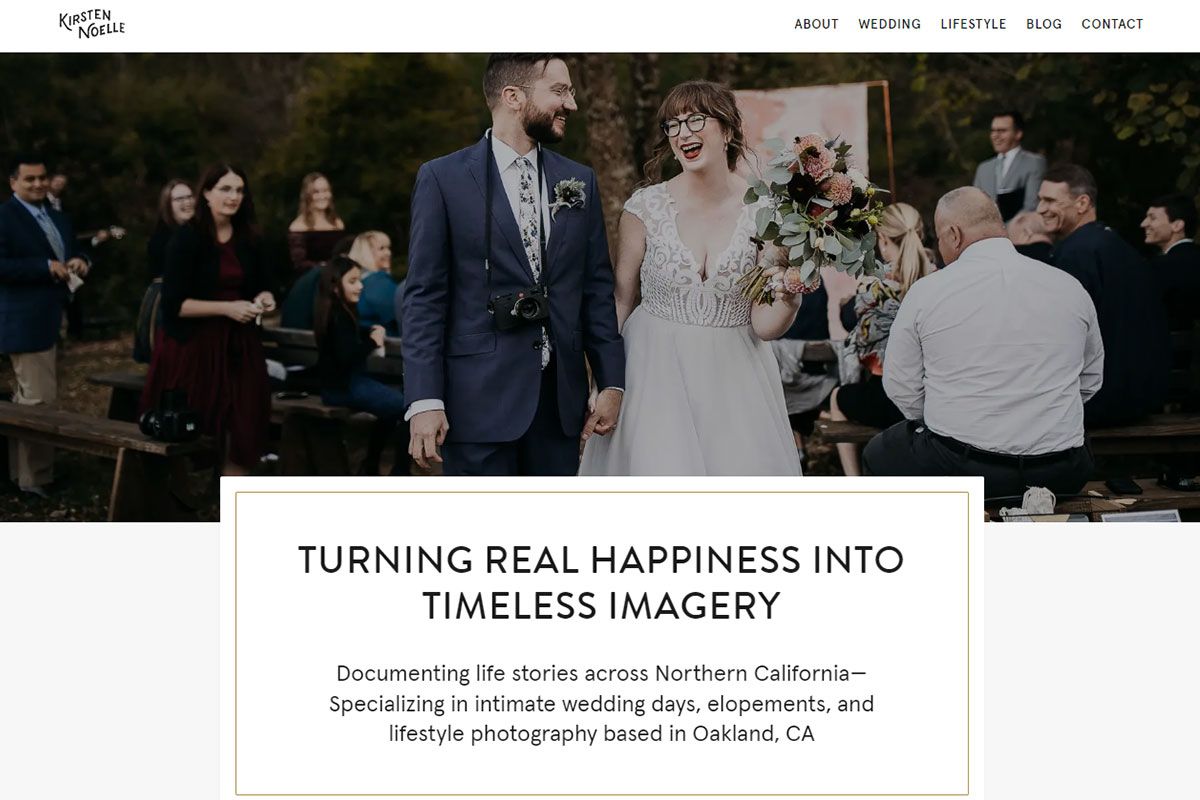 wedding photography websites kirsten noelle