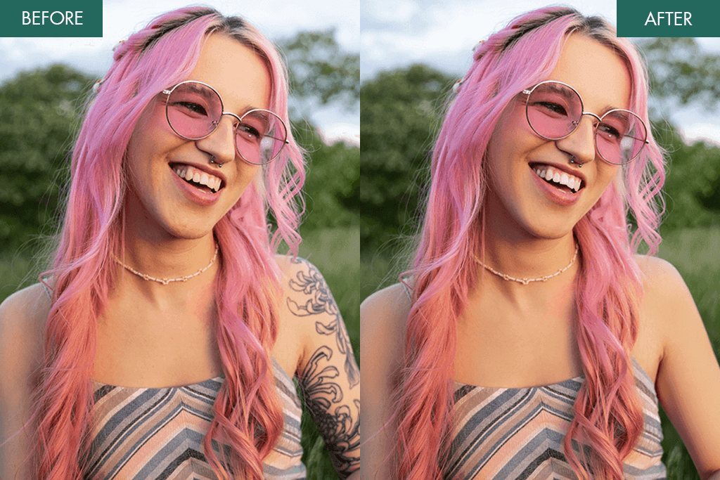 weedit photos body retouching before after