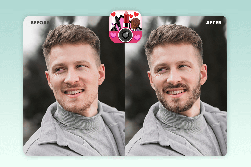 youcam makeup app interface