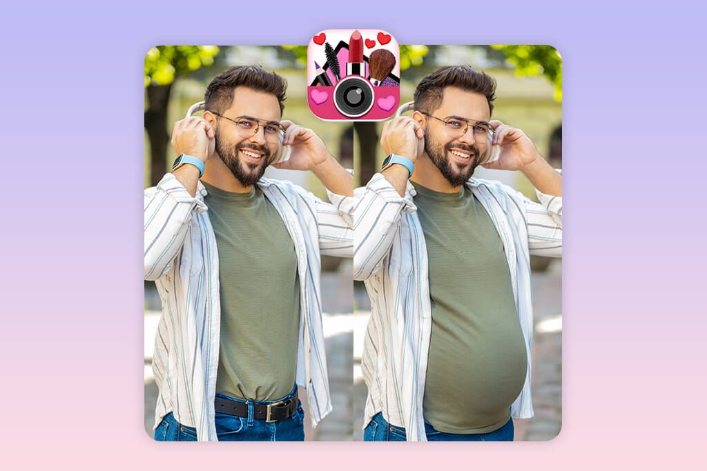 youcam makeup pregnancy filter app