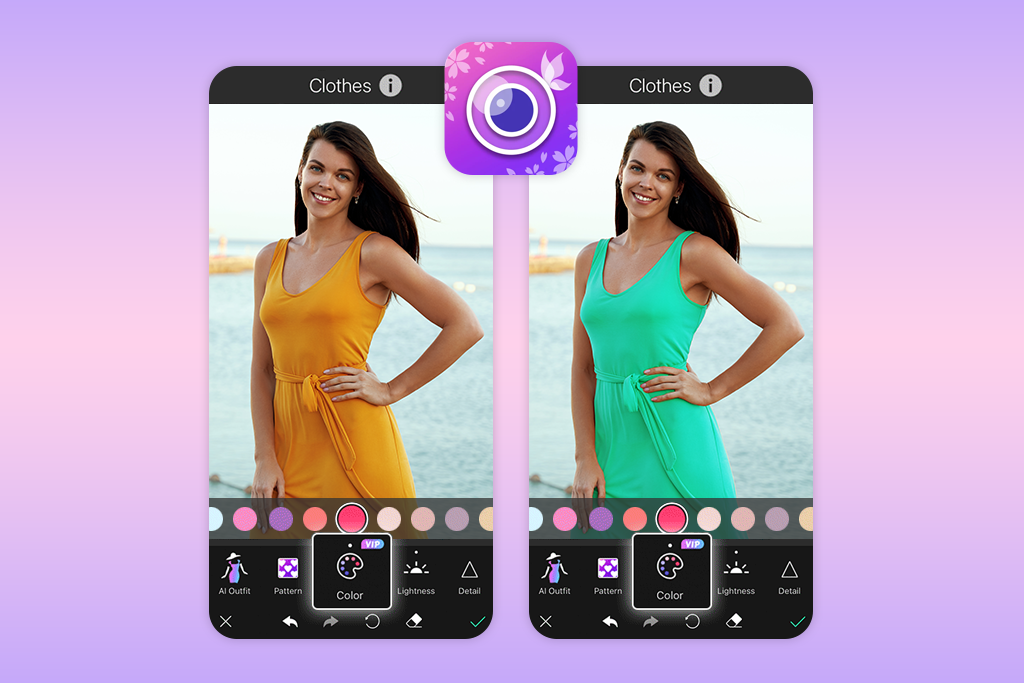 youcam perfect interface