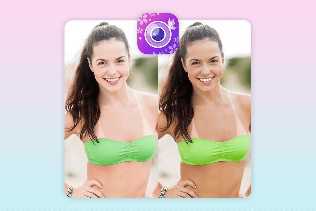 youcam perfect tan filter app