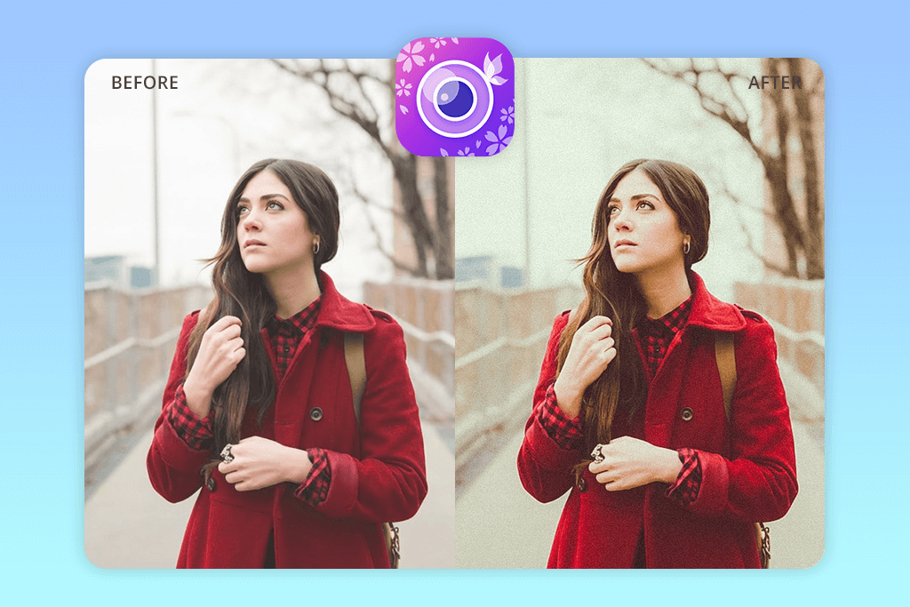 youcam perfect vintage photo app