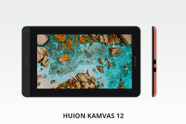 huion kamvas 12 tablet for photo editing