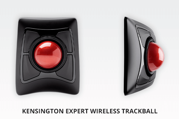 kensington expert wireless trackball for photo editing