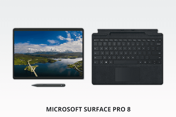 microsoft surface pro 8 tablet for photo editing