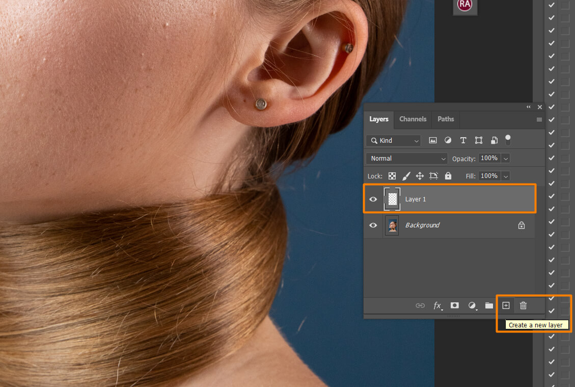 how to fix hair in photoshop