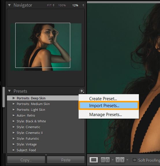 how to install lightroom presets
