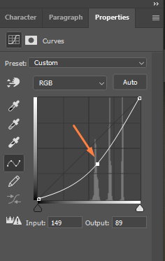 how to make an album cover in photoshop curves shadow