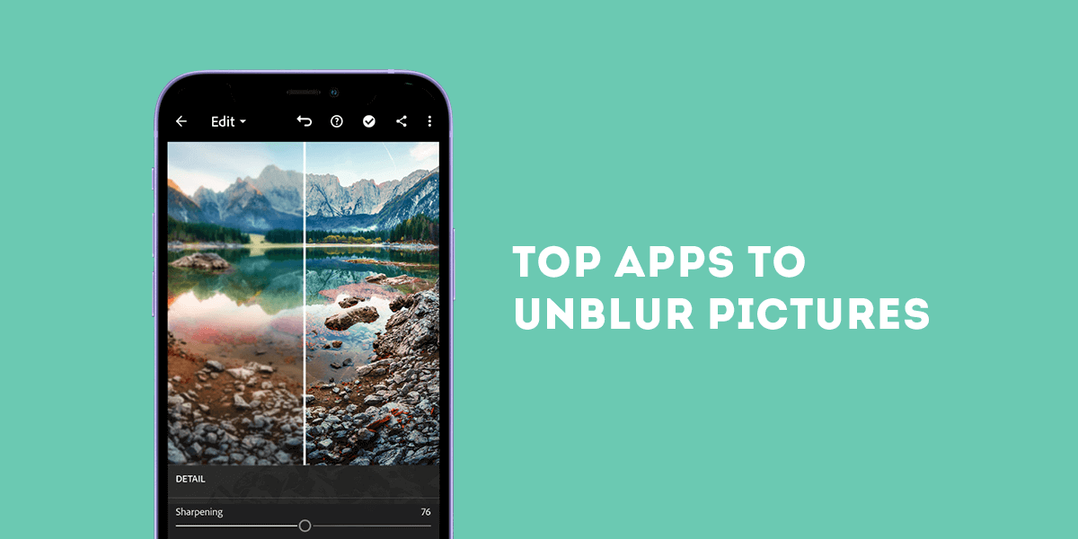 app to unblur pictures