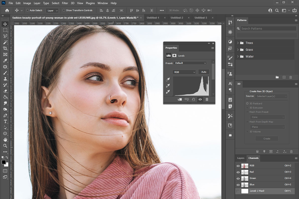 photoshop for windows 10 interface