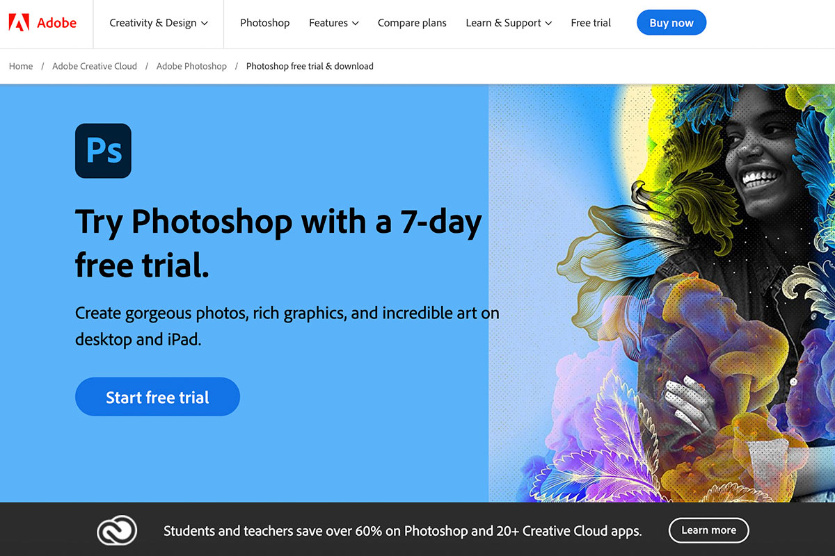 photoshop free trial