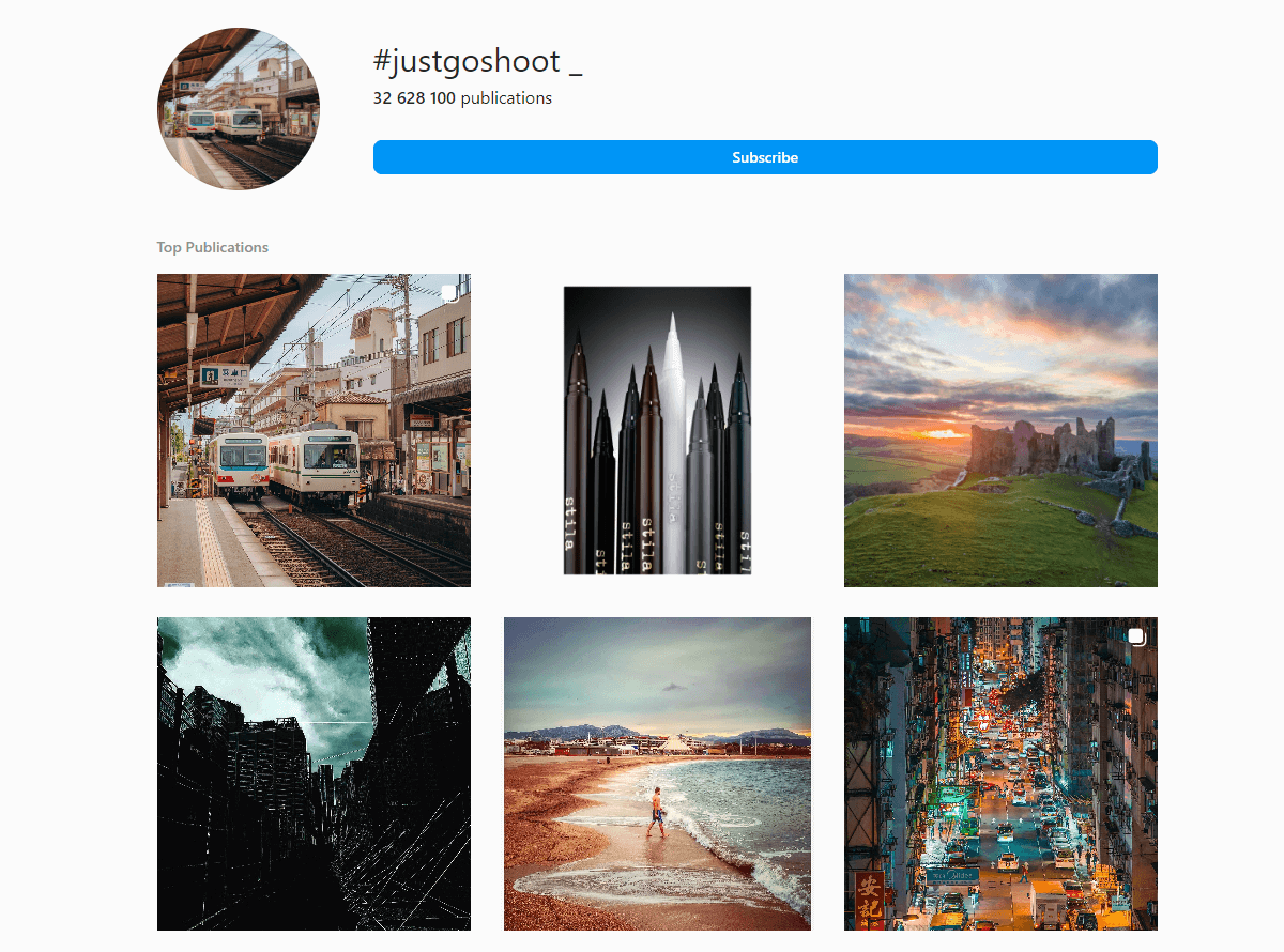 how to promote photography on instagram general hashtags