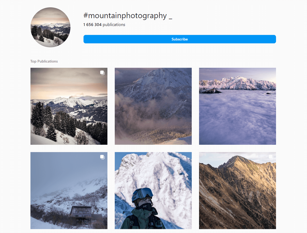how to promote photography on Instagram hashtags audience