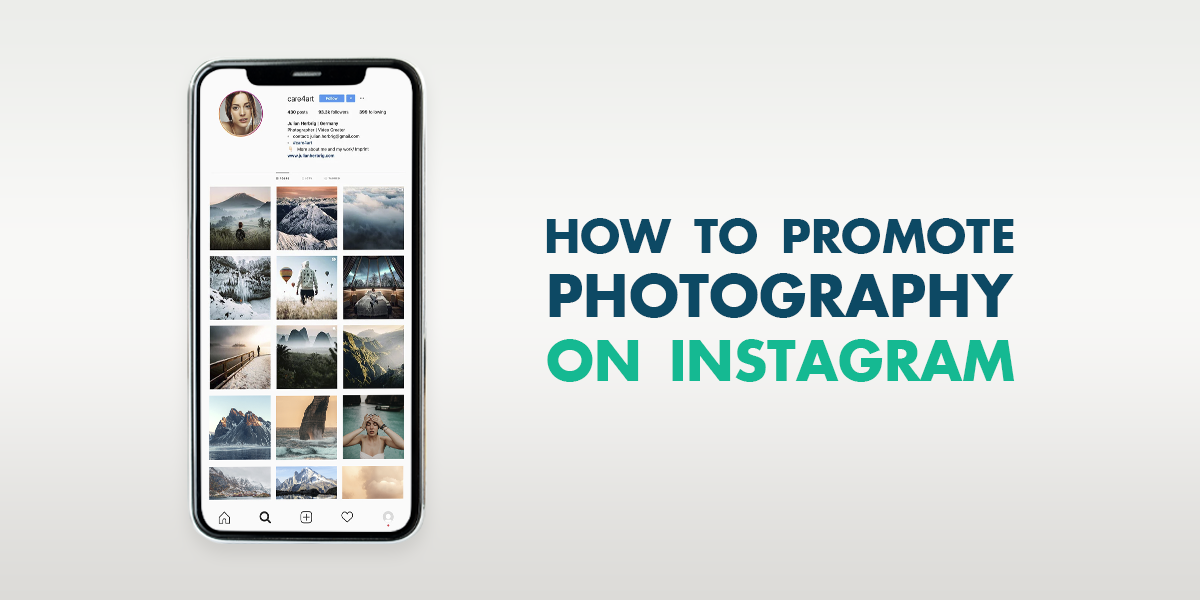 how to promote photography on instagram
