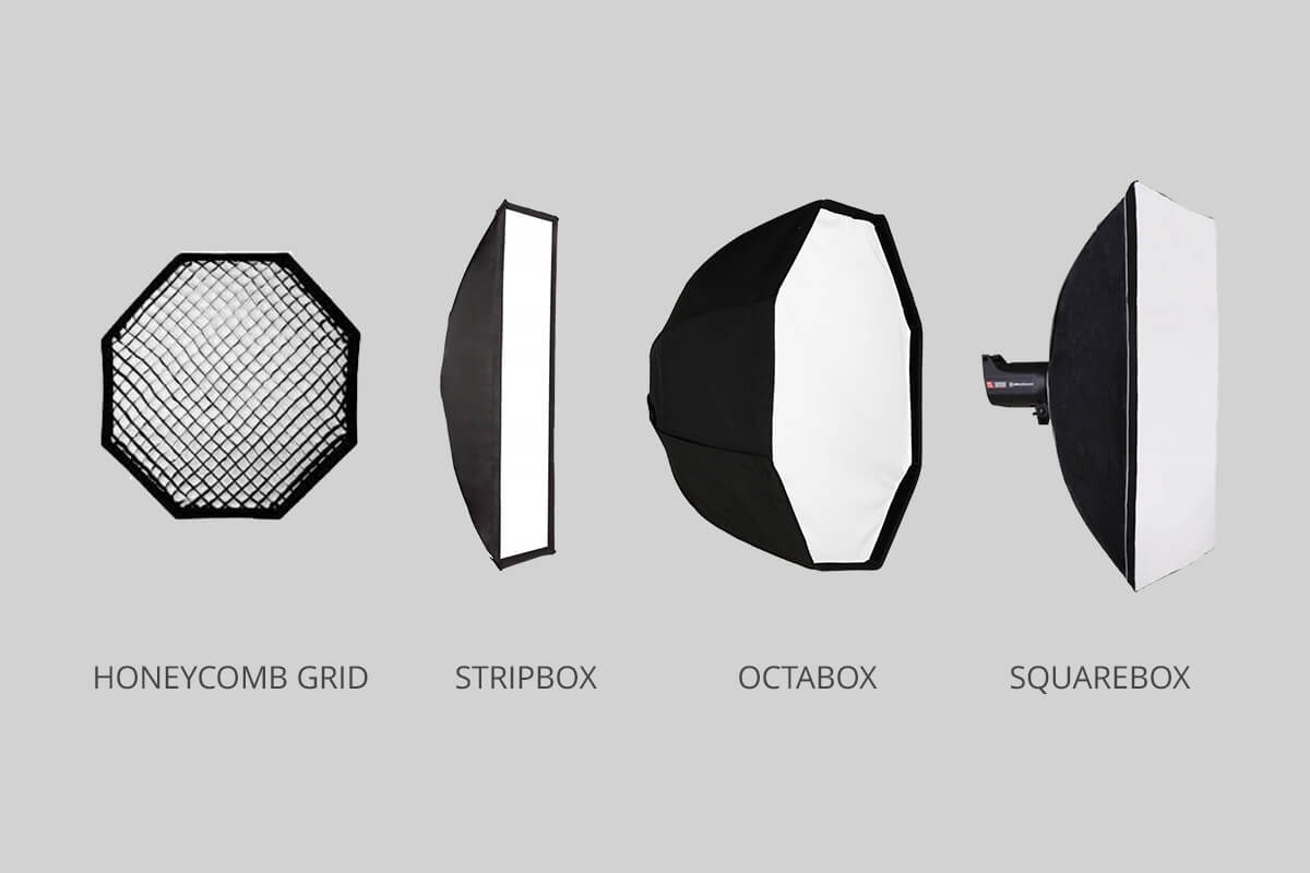 types of softbox lighting