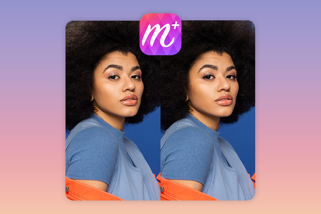 makeupplus app to add eyelashes to photo