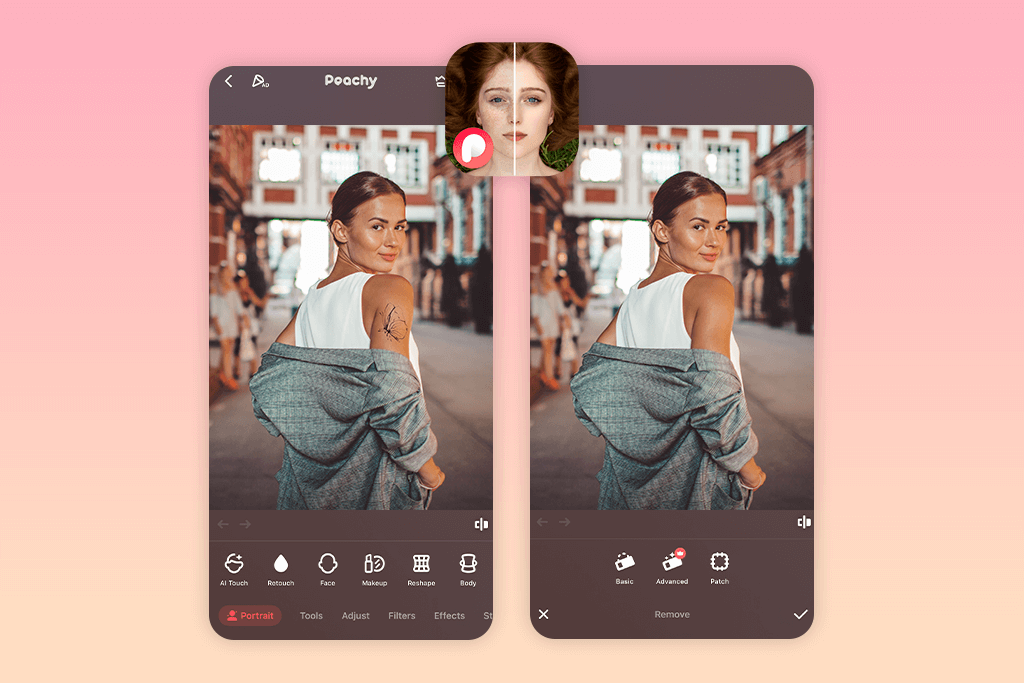 peachy tattoo removal app