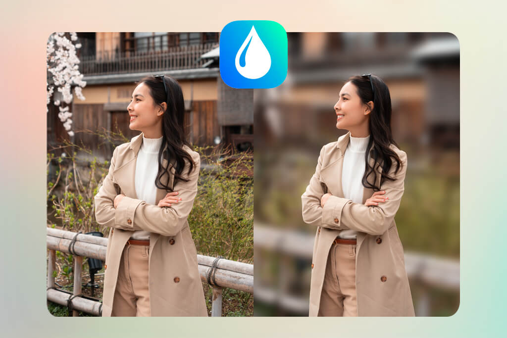 blur photo editor app to blur background