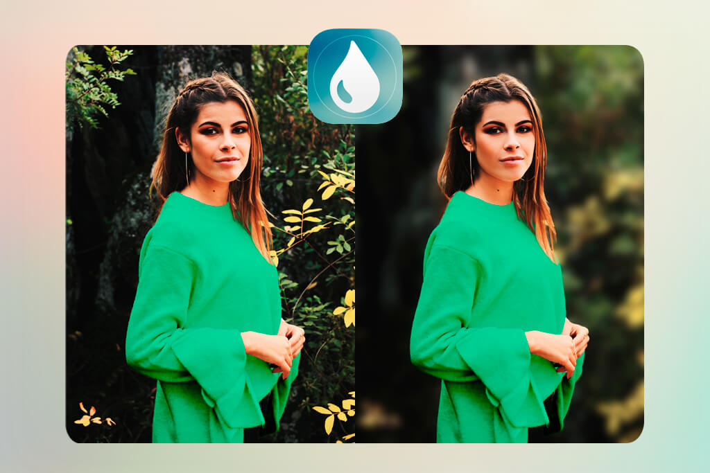 blur photo effect background app to blur background