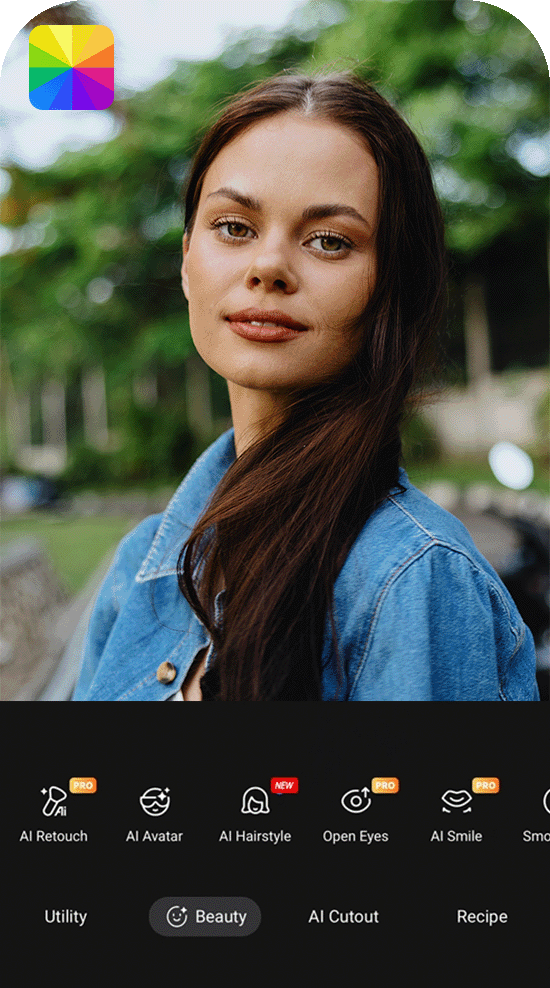 forehead shrinker fotor