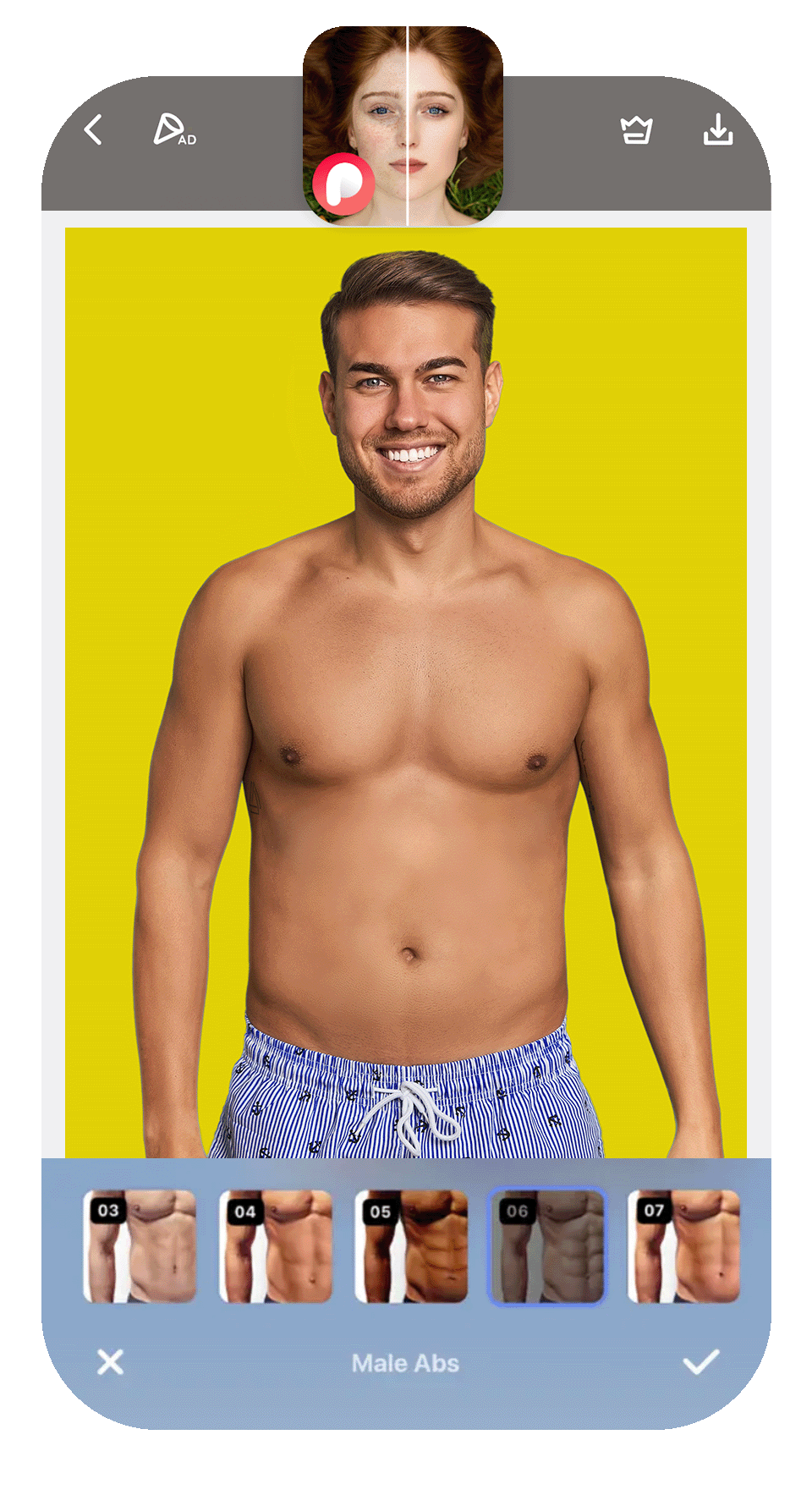 peachy abs filter app