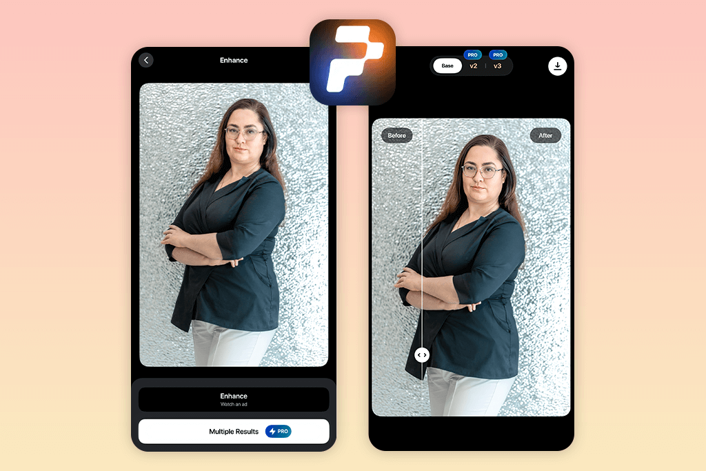 photoapp app interface