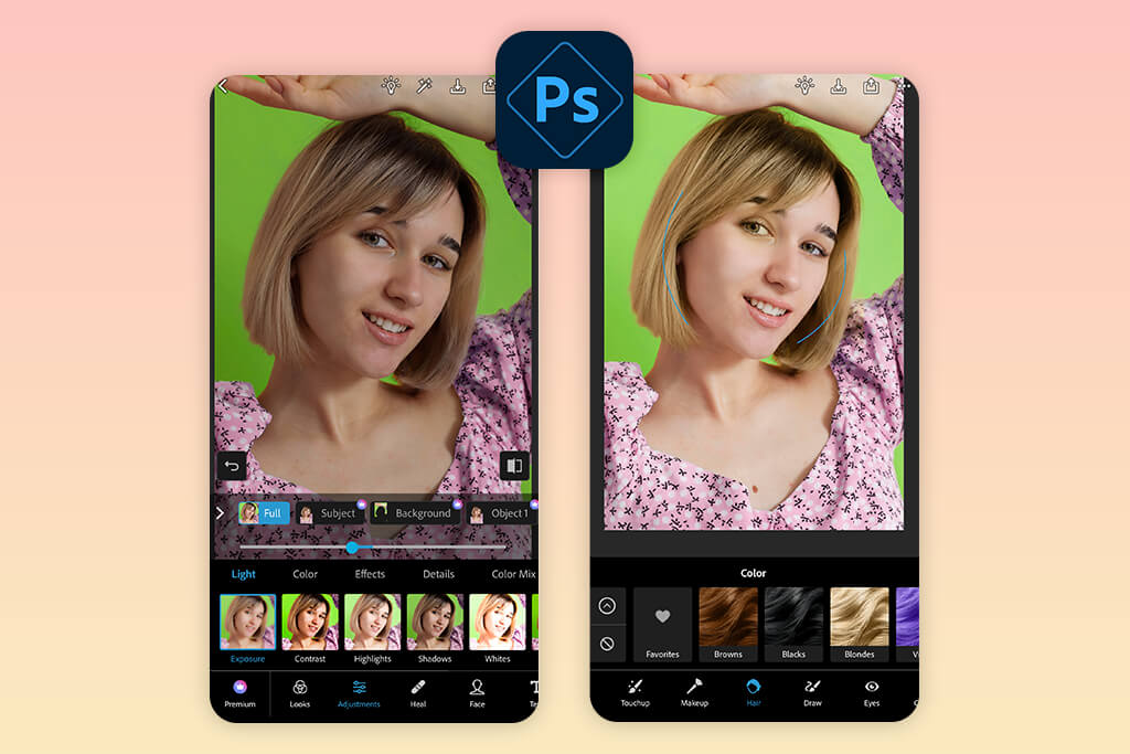 photoshop express app interface