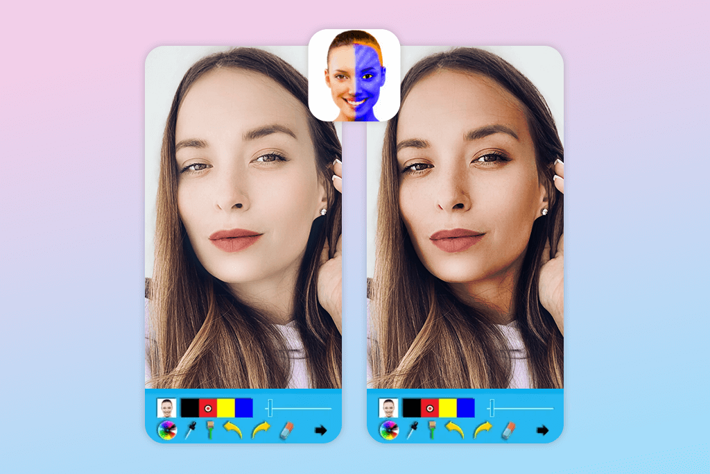 color splash effects change skin color app
