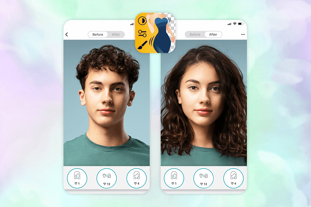 fixthephoto body editor tune app interface