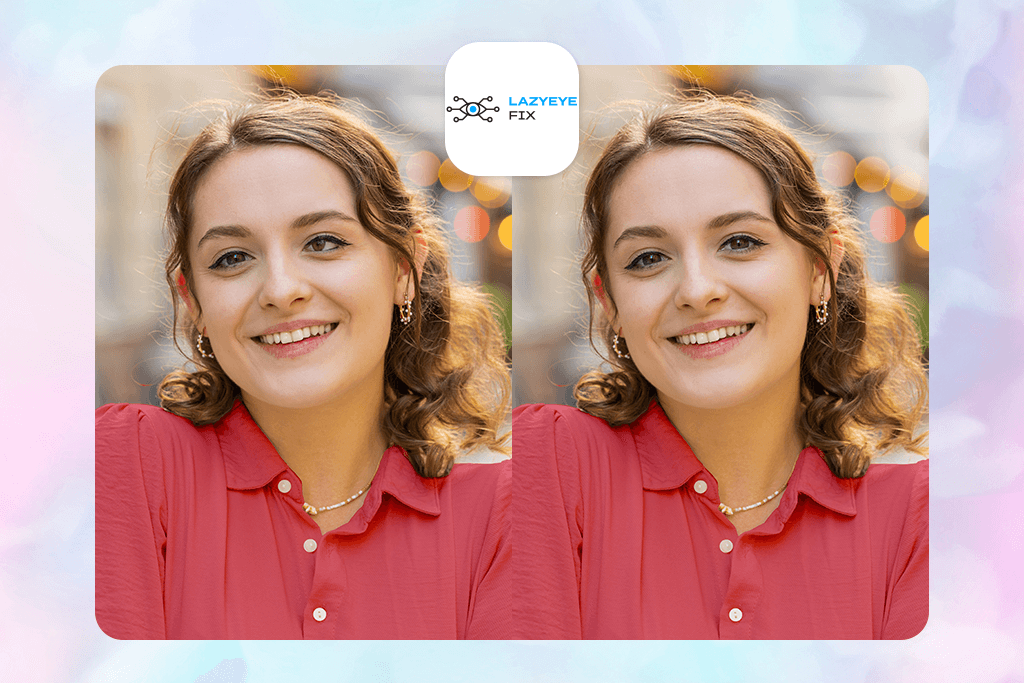 lazyeyefix app to fix lazy eye in photo