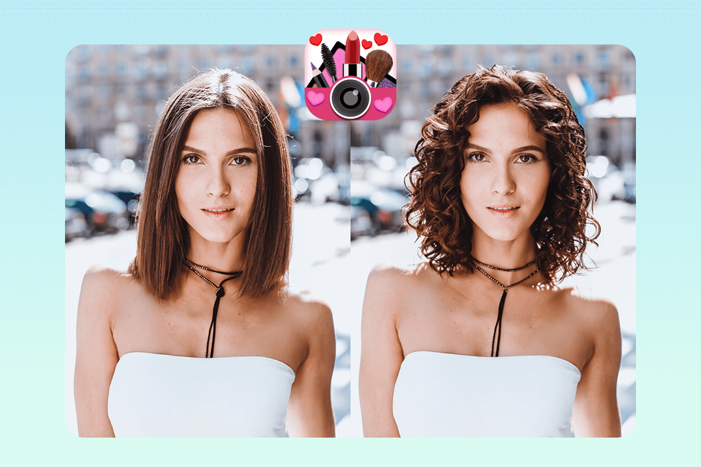 youcam makeup free hairstyle app