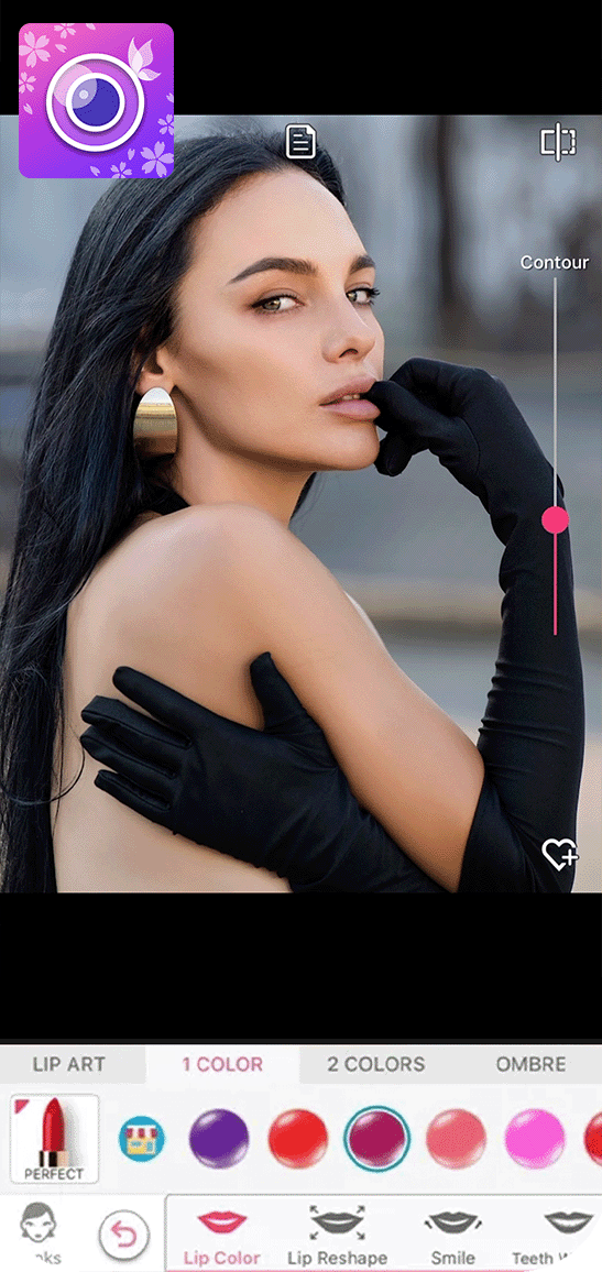 youcam perfect makeup app for android